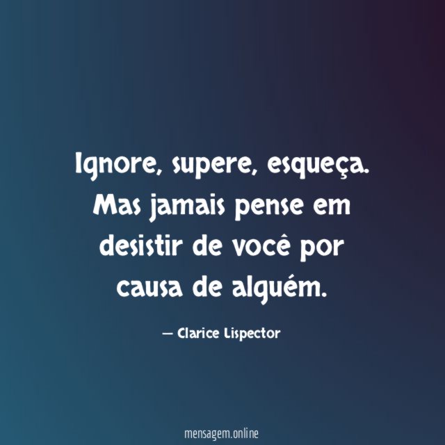 Ignore