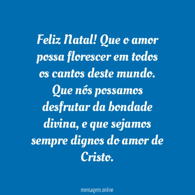 Feliz Natal