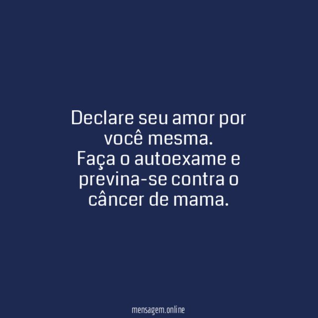 Declare seu amor por você mesma