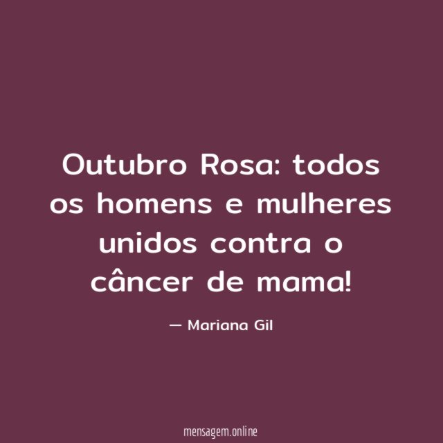 Outubro Rosa