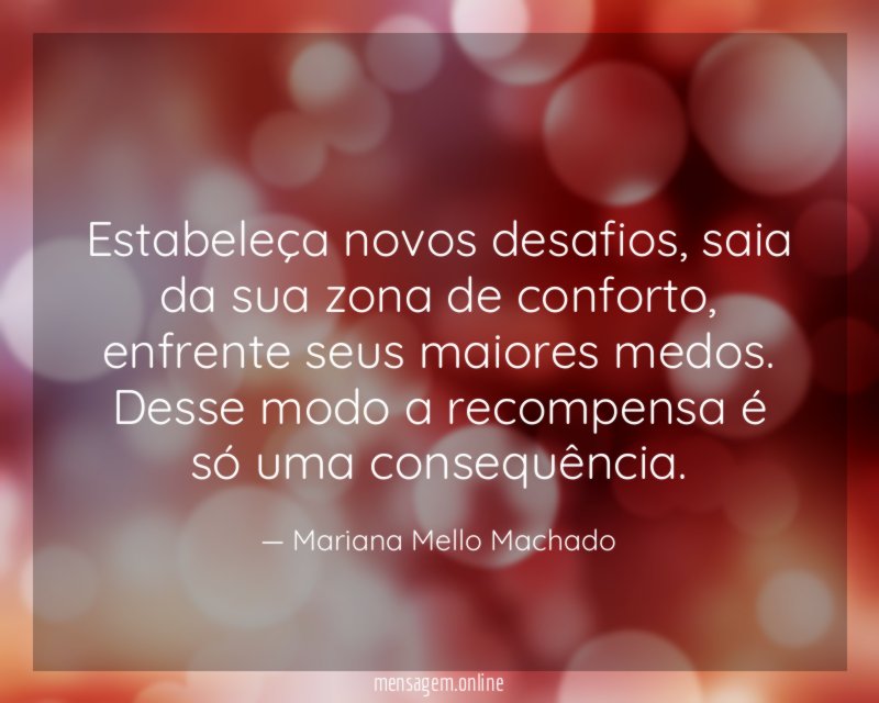 Estabeleça novos desafios