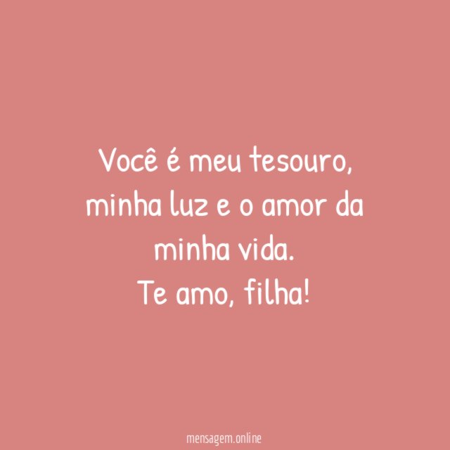 Você é meu tesouro