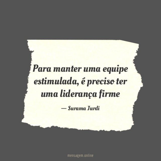 Para manter uma equipe estimulada