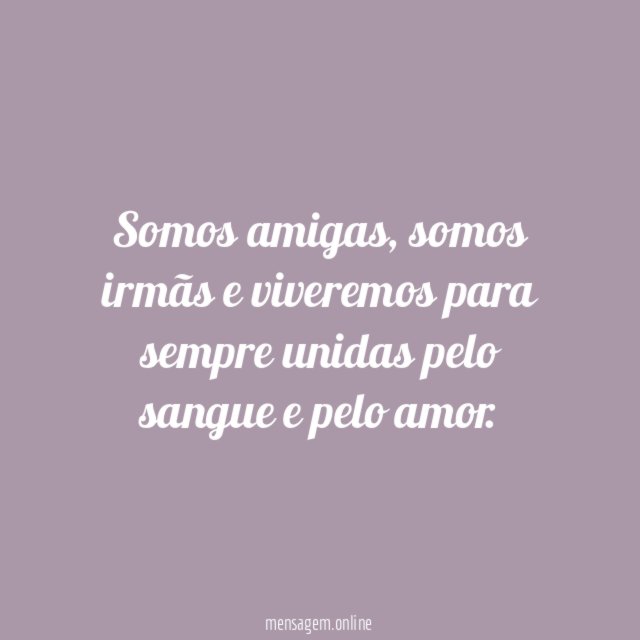 Somos amigas