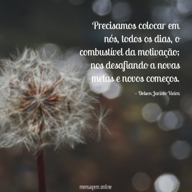 Precisamos colocar em nós
