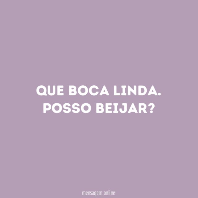 Que boca linda