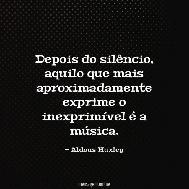 Depois do silêncio