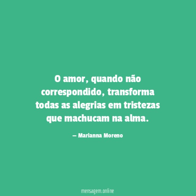 O amor