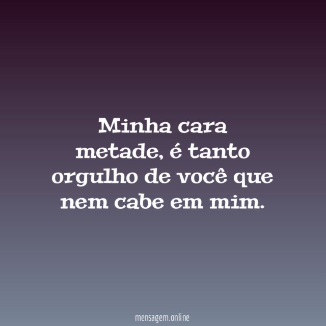 Minha cara metade