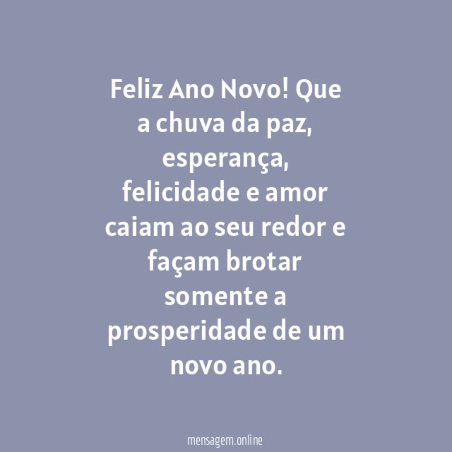 Chuva da paz