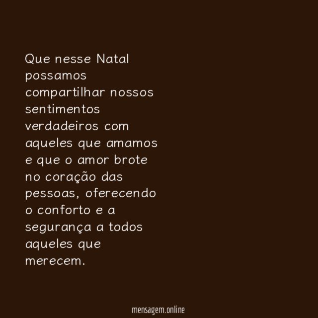 Sentimentos verdadeiros