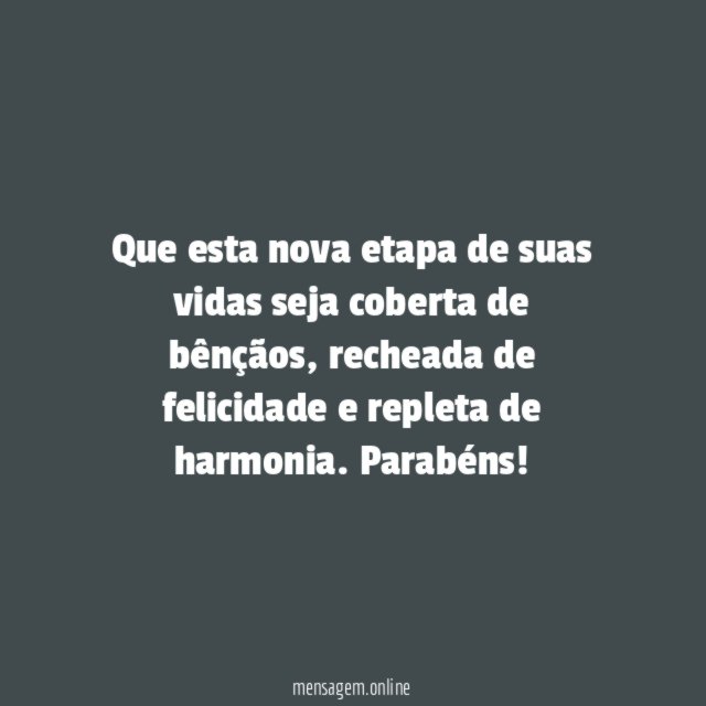 Que esta nova etapa
