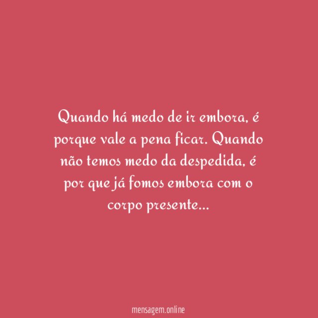 Ir embora