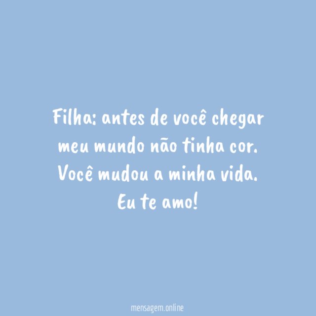 Meu mundo não tinha cor