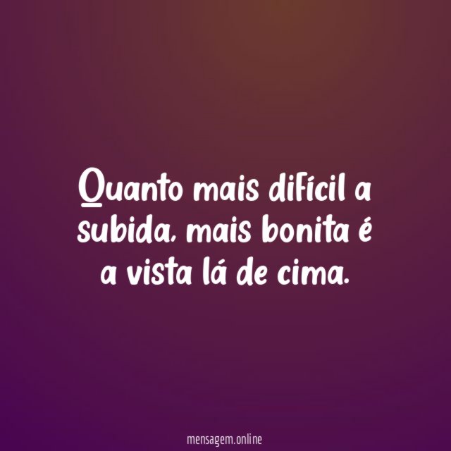 Quanto mais difícil