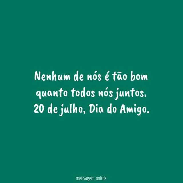 Nenhum de nós é tão bom