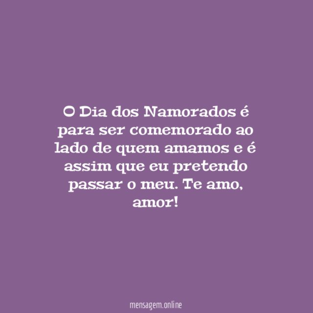Te amo, amor