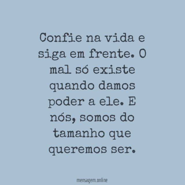 Siga em frente