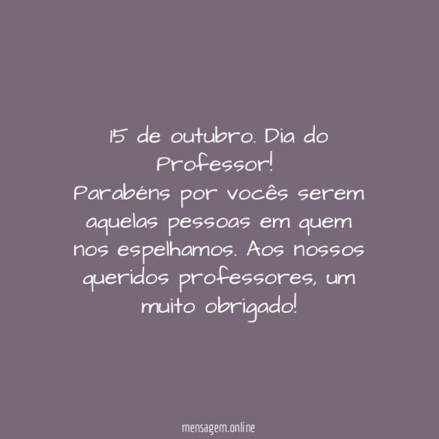 Aquelas pessoas em quem nos espelhamos