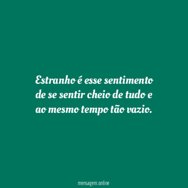 Cheio de tudo