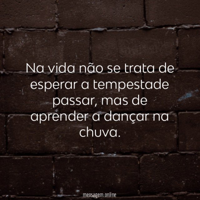 Dançar na chuva