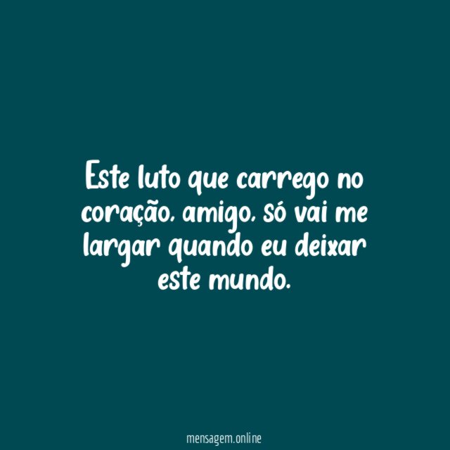 O Luto de um Amigo Especial
