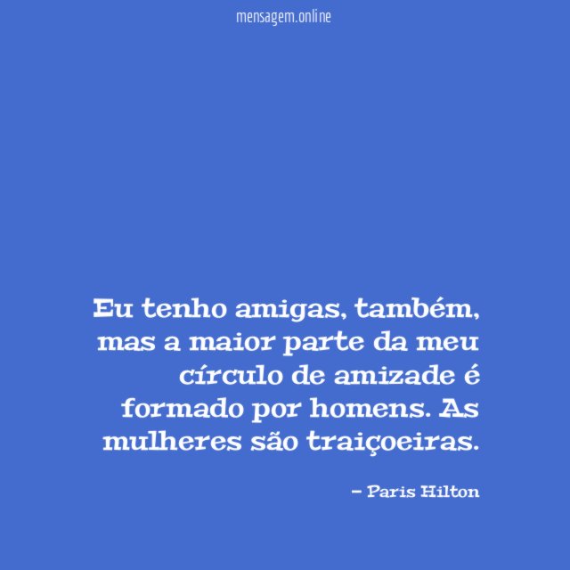 Eu tenho amigas