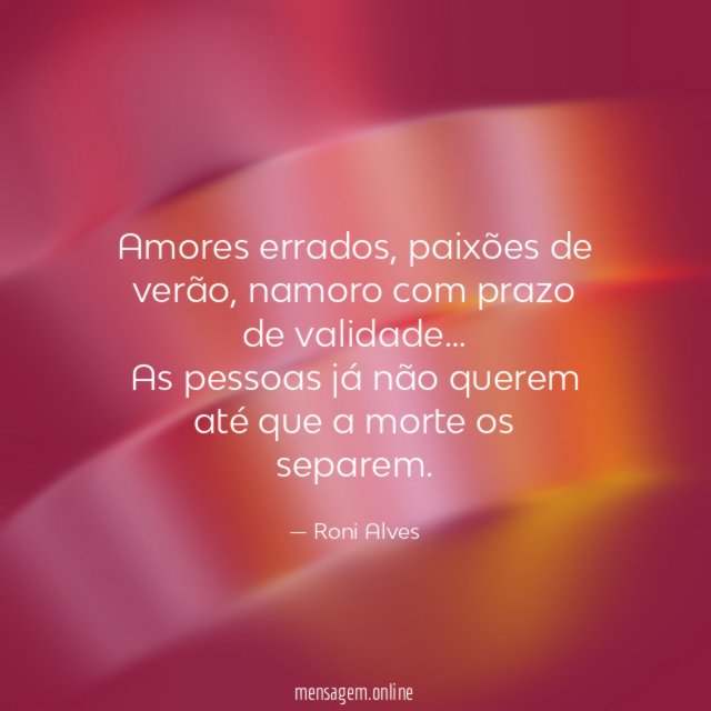 Amores errados