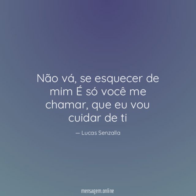 Não vá