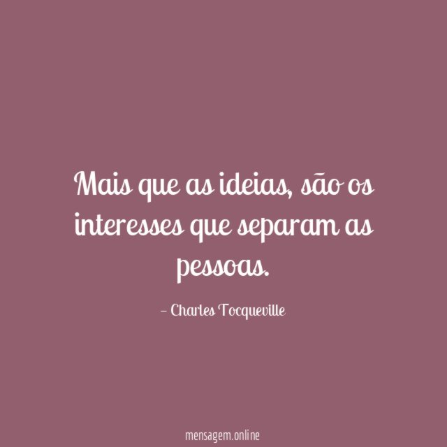 Mais que as ideias