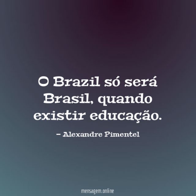 O Brazil só será Brasil