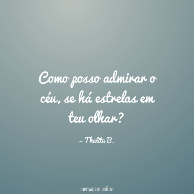 Como posso admirar o céu