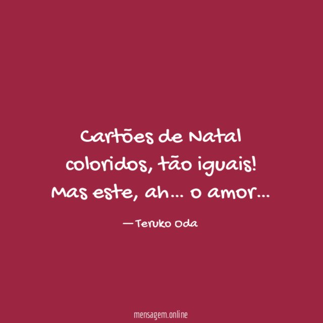 Cartões de Natal coloridos