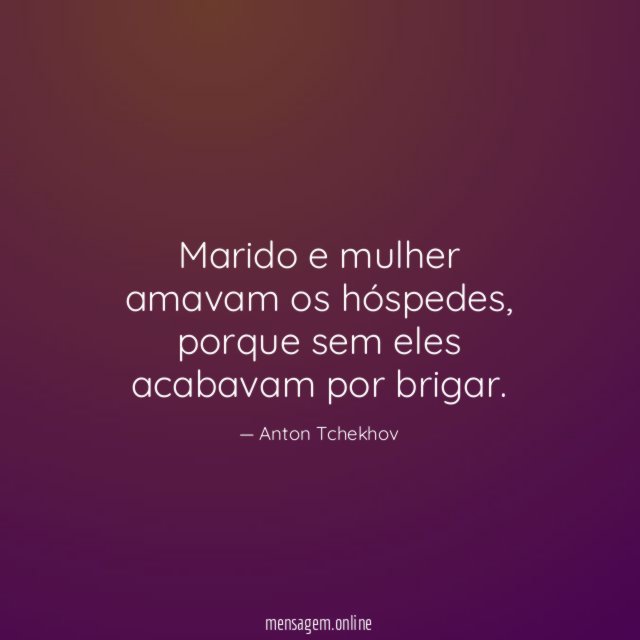Marido e mulher amavam os hóspedes