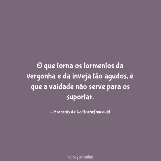 O que torna os tormentos da vergonha