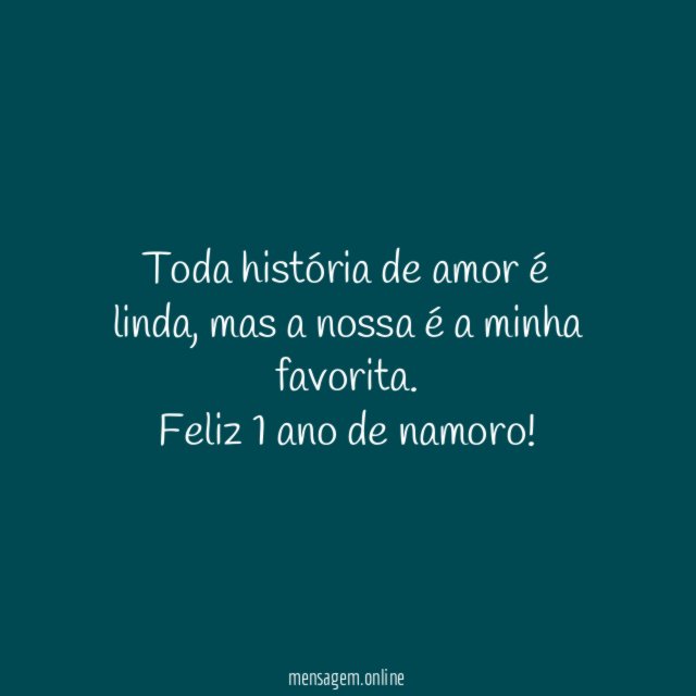 Toda história de amor é linda