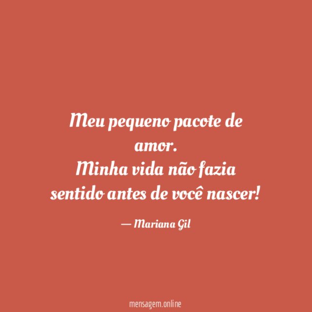 Meu pequeno pacote de amor
