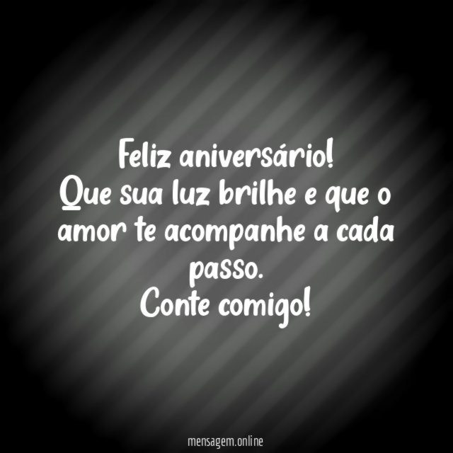 Feliz aniversário