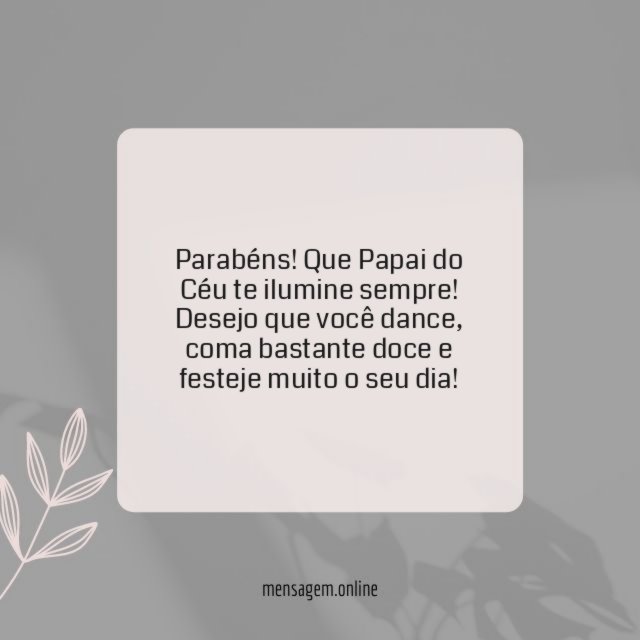 Parabéns