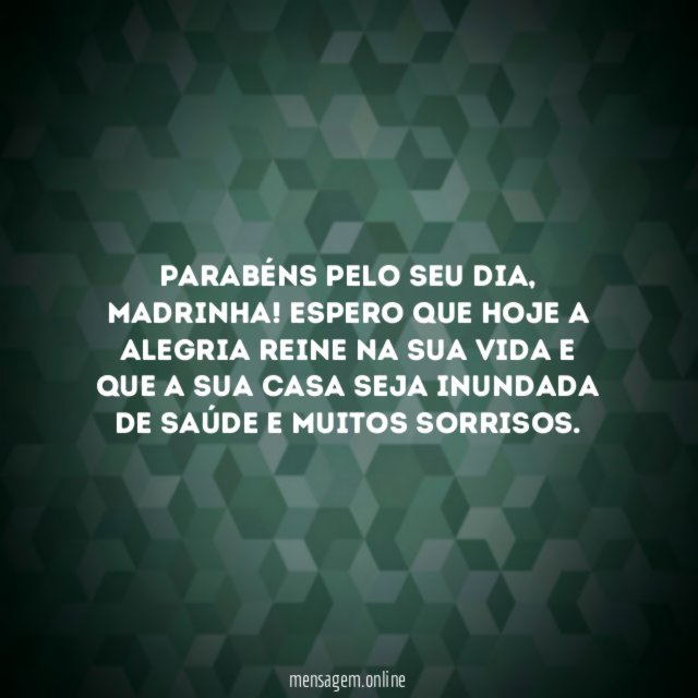 Parabéns pelo seu dia