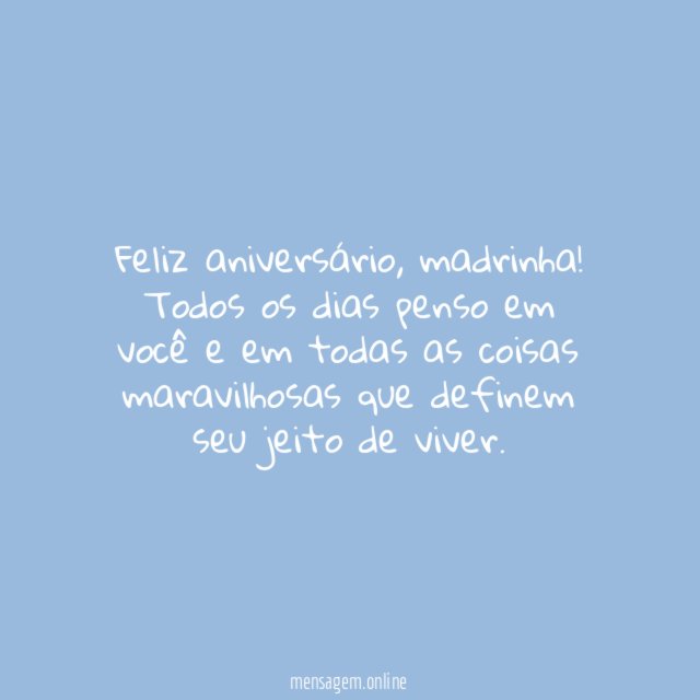 Feliz aniversário