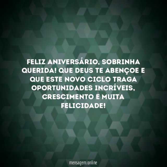 Feliz aniversário