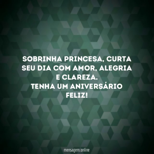 Sobrinha princesa
