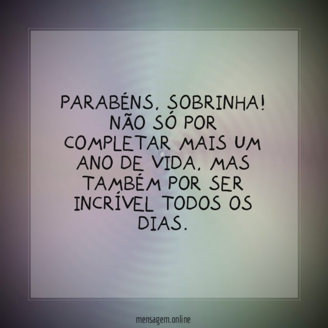 Parabéns