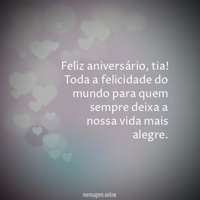 Feliz aniversário