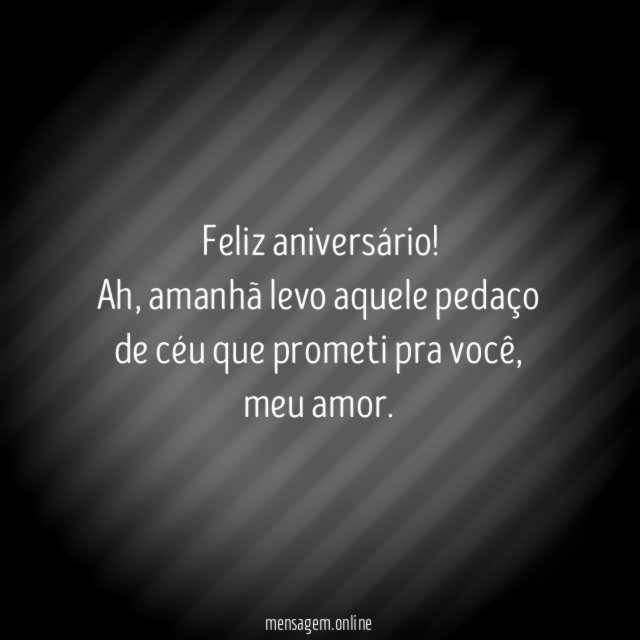 Feliz aniversário
