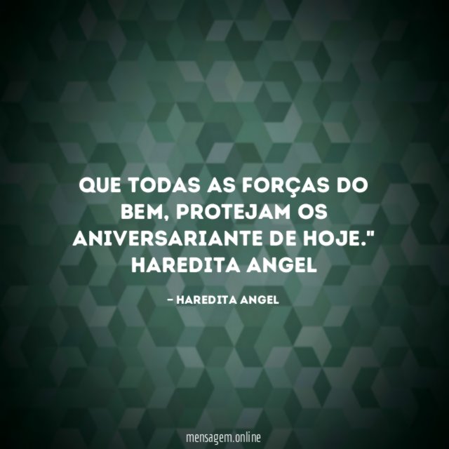 Que todas as forças do bem