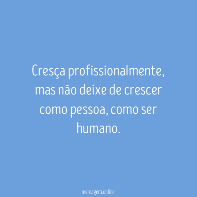 Cresça profissionalmente