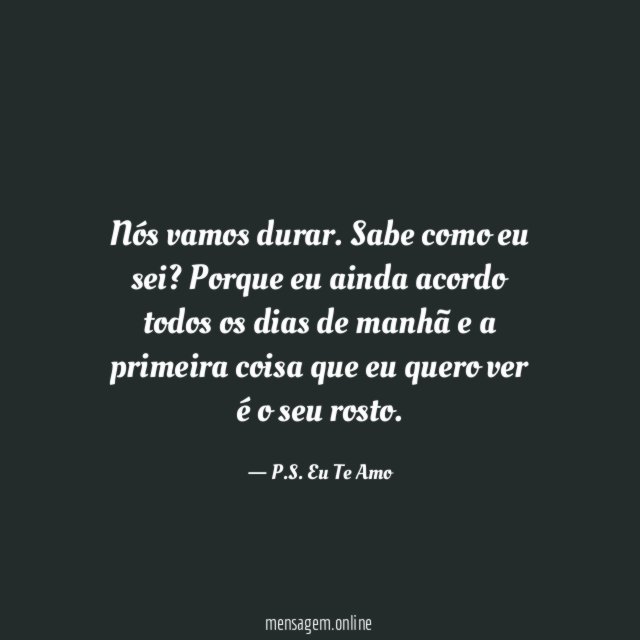 Nós vamos durar