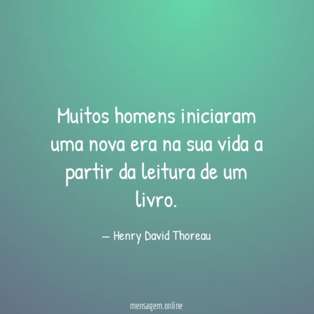 Muitos homens iniciaram uma nova era na sua